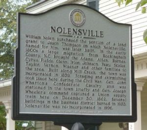 A Tour of Historic Buildings in Nolensville, TN